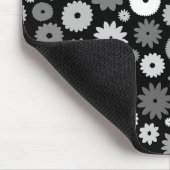 Tapis De Souris Motif de fleurs monochromes (Coin)