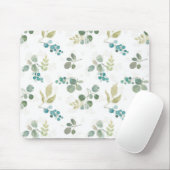 Tapis De Souris Motif de floraison de plaisir (Avec souris)