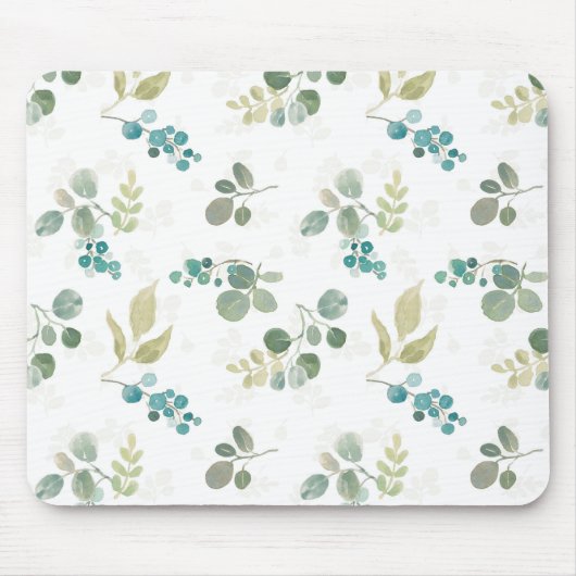 Tapis De Souris Motif de floraison de plaisir (Devant)
