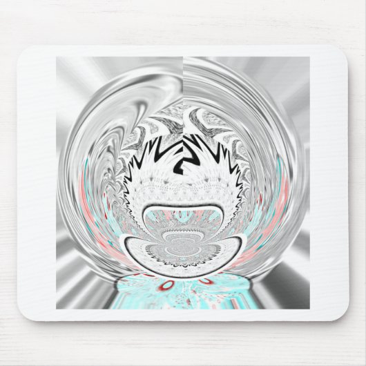 Tapis De Souris Motif de flore urbaine moderne (Devant)