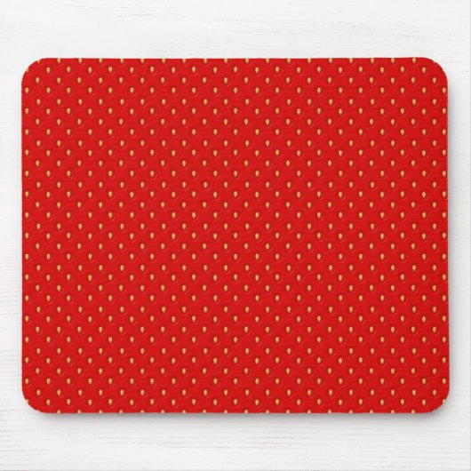 Tapis De Souris Motif de fraise (Devant)