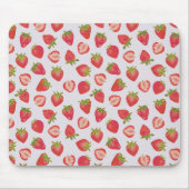 Tapis De Souris Motif de fraises d'été (Devant)