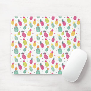 Tapis De Souris Motif de fruit d'été à l'ananas