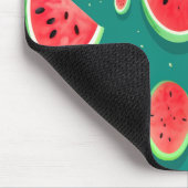 Tapis De Souris Motif de fruits avec pastèque (Coin)