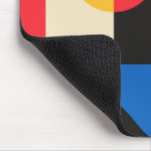 Tapis De Souris Motif de géométrie Bauhaus (Coin)