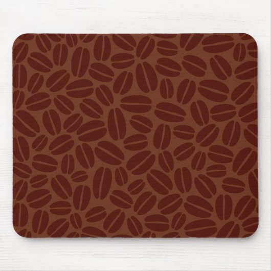 Tapis De Souris Motif de grains de café (Devant)