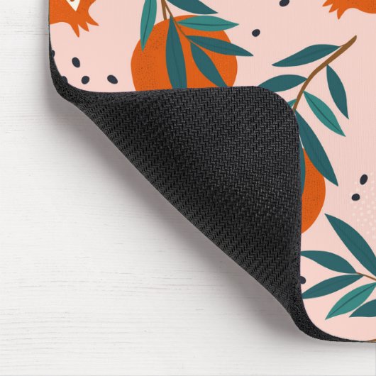 Tapis De Souris Motif de grenade coloré (Coin)