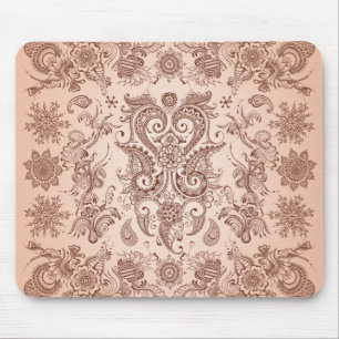 Tapis De Souris Motif de henné-1 Mousepad