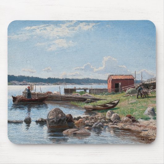Tapis De Souris Motif de Jutholmen d’Abrahamsson (Devant)