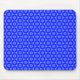 Tapis De Souris Motif de la roue étoile - Couleurs de bleu