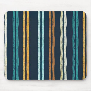 Tapis De Souris Motif de lignes verticales abstraites