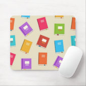 Tapis De Souris Motif de livre (Avec souris)