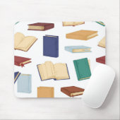 Tapis De Souris Motif de livre (Avec souris)