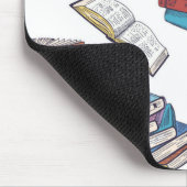 Tapis De Souris Motif de livre (Coin)