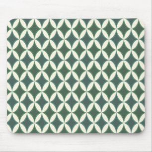Tapis De Souris Motif de l'océan Jacquard Arlequin