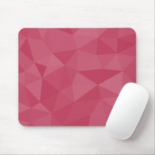 Tapis De Souris Motif de maille géométrique rose clair