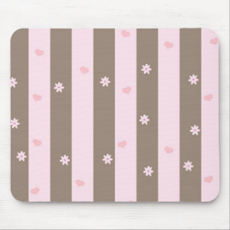 Tapis De Souris Motif de mercis de fête au bureau d'amour de paix