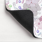 Tapis De Souris Motif de microbiologie (Coin)