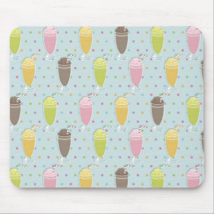 Tapis De Souris Motif de milkshake