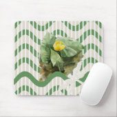 Tapis De Souris Motif de nénuphars (Avec souris)