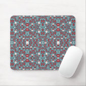 Tapis De Souris Motif de Noël (Avec souris)