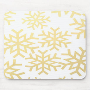 Tapis De Souris Motif de Noël de vacances d'hiver de flocon de