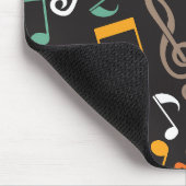 Tapis De Souris motif de note de musique (Coin)