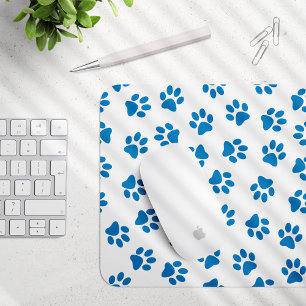 Tapis De Souris Motif De Pailles, Paniers De Chien, Paniers Bleus
