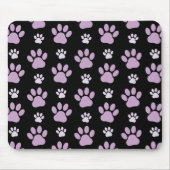 Tapis De Souris Motif De Pâtes, Pâtes Lilac, Pâtes De Chien, Empre (Devant)