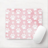 Tapis De Souris Motif De Pâtes, Patrouilles Blanches, Aquarelles, (Avec souris)