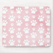 Tapis De Souris Motif De Pâtes, Patrouilles Blanches, Aquarelles, (Devant)