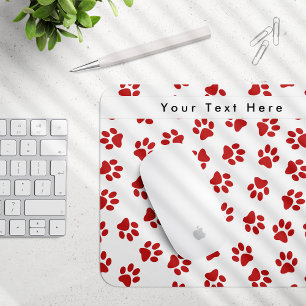 Tapis De Souris Motif De Pâtes, Patrouilles De Chien, Paws De Chat