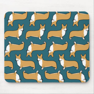 Tapis De Souris Motif de Pembroke Welsh Corgis