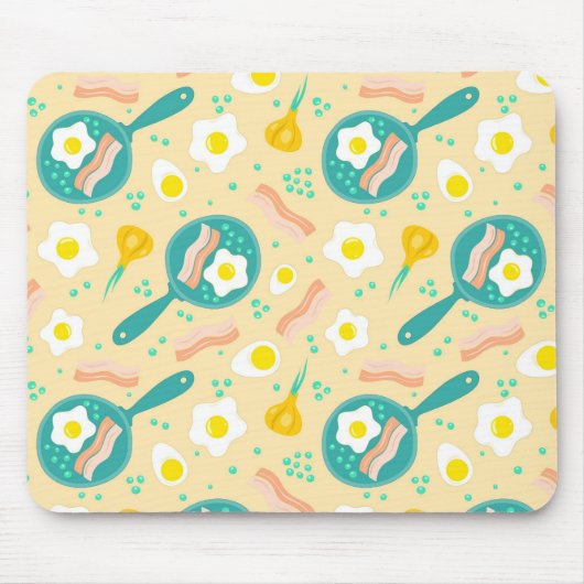 Tapis De Souris Motif de petit déjeuner (Devant)