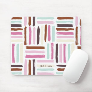 Tapis De Souris Motif de pinceaux colorés amusants
