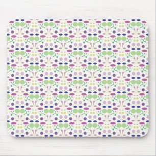 Tapis De Souris Motif de point féminin et joli de polka