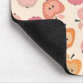 Tapis De Souris Motif de pomme rose et orange mignon (Coin)