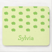 Tapis De Souris Motif de pommes vertes (Devant)