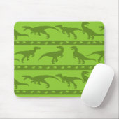 Tapis De Souris Motif de Raptor Vert (Avec souris)