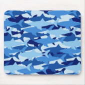 Tapis De Souris Motif de requin bleu (Devant)