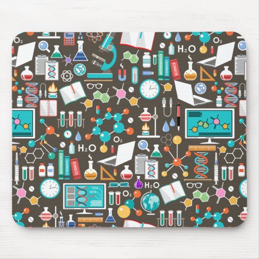 Tapis De Souris Motif de science / chimie (Devant)