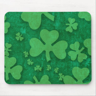 Tapis De Souris Motif de shamrock