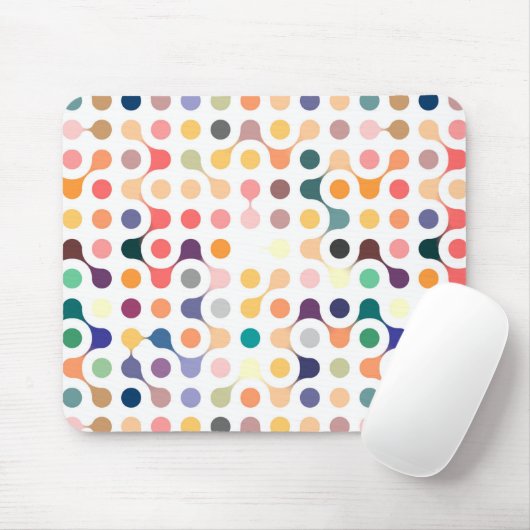 Tapis De Souris Motif de structure moléculaire (Avec souris)