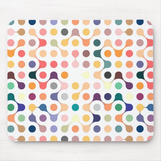 Tapis De Souris Motif de structure moléculaire (Devant)