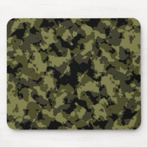 Tapis De Souris Motif de style militaire camouflage