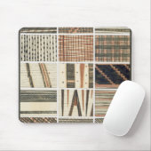 Tapis De Souris Motif de tapa polynésien du cuisinier (Avec souris)