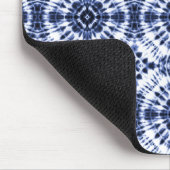 Tapis De Souris Motif de teinture bleu foncé (Coin)