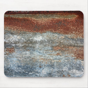 Tapis De Souris Motif de texture grunge brun rouille