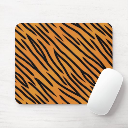 Tapis De Souris Motif de Tiger Stripe (Avec souris)