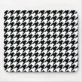 Tapis De Souris Motif de tissage de la dent noire rétro (Devant)